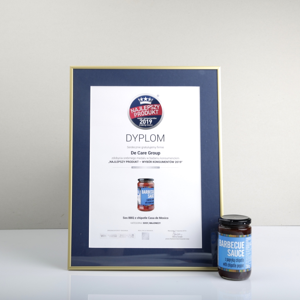 NAJLEPSZY PRODUKT - WYBÓR KONSUMENTÓW 2019