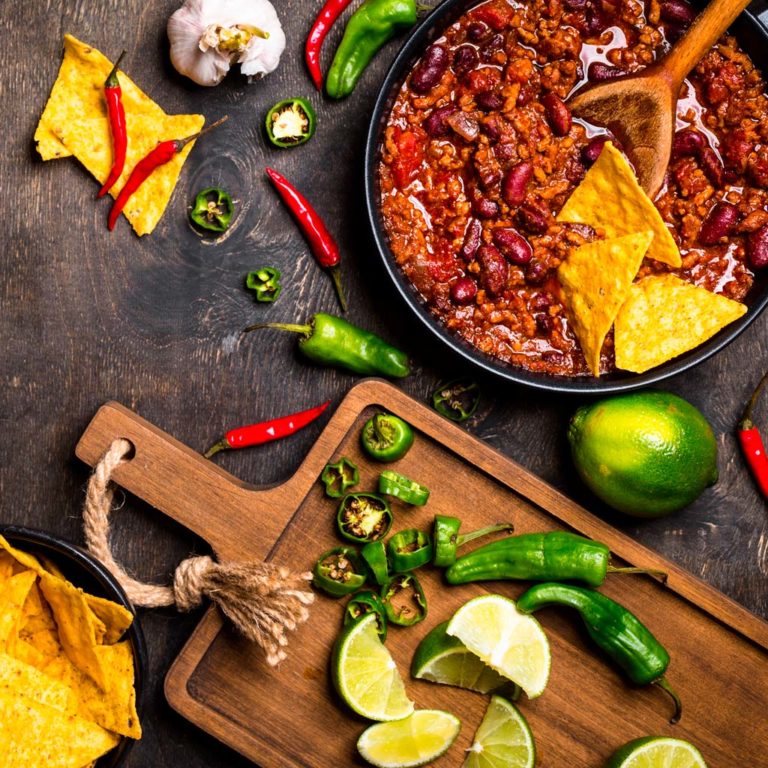 Chili con carne z&nbsp;wołowiną