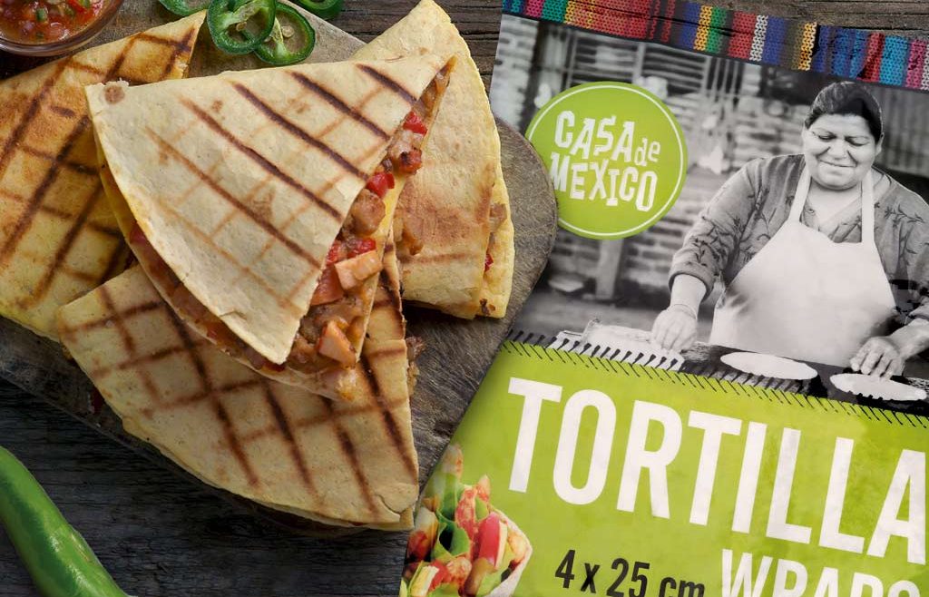 Przepis na quesadille czosnkowe z serem i chorizo Casa de Mexico