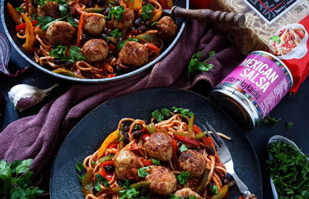 Makaron z pulpetami po meksykańsku Anita Daraż Barniak Casa de Mexico