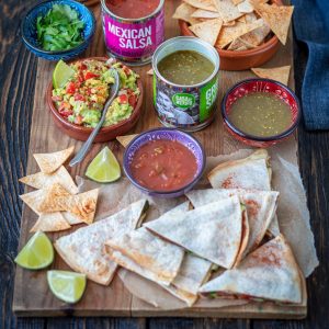 przepis wegetariańska quesadilla z salsą warzywną Praktykulinarni Casa de Mexico