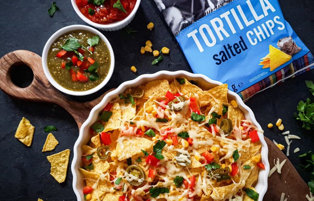 Nachosy zapiekane z serem i pastą z fasoli Pinto Casa de Mexico anita79.79