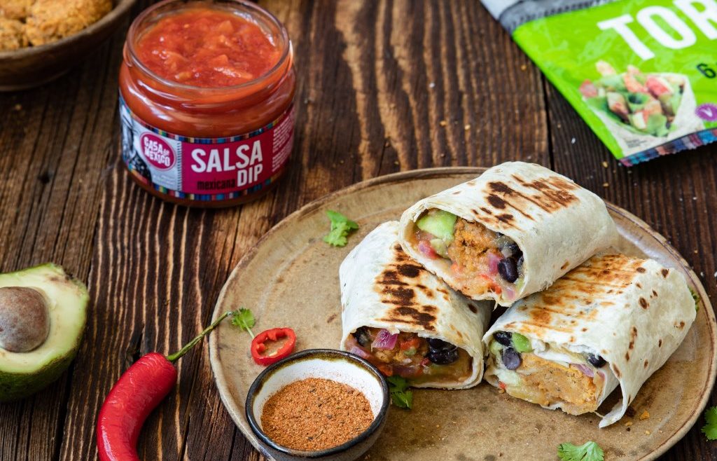 przepis Grillowane wrapy z mango chutney Karolina Kos Casa de Mexico