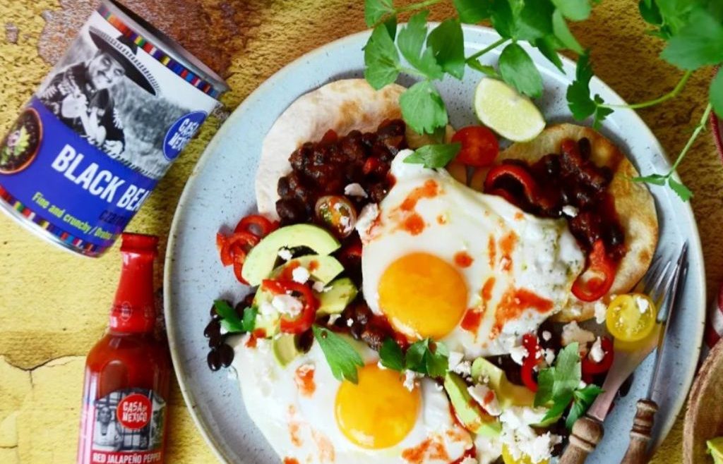 przepis Jajka po meksykańsku z ostrym sosem jalapeno Mirabeldream Casa de Mexico