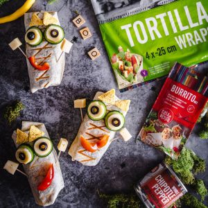 Halloweenowe wege burrito Fly me to the spoon Casa de Mexico