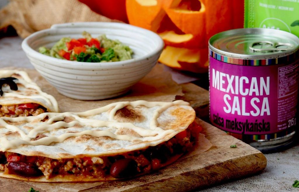 Wrapy z salsą meksykańską JAK JA LUBIĘ JEŚĆ Casa de Mexcio