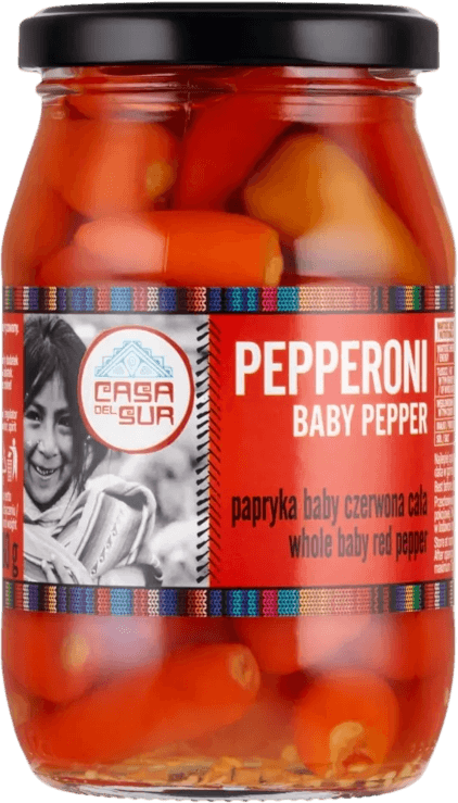 Papryka pepperoni czerwona baby 325 g