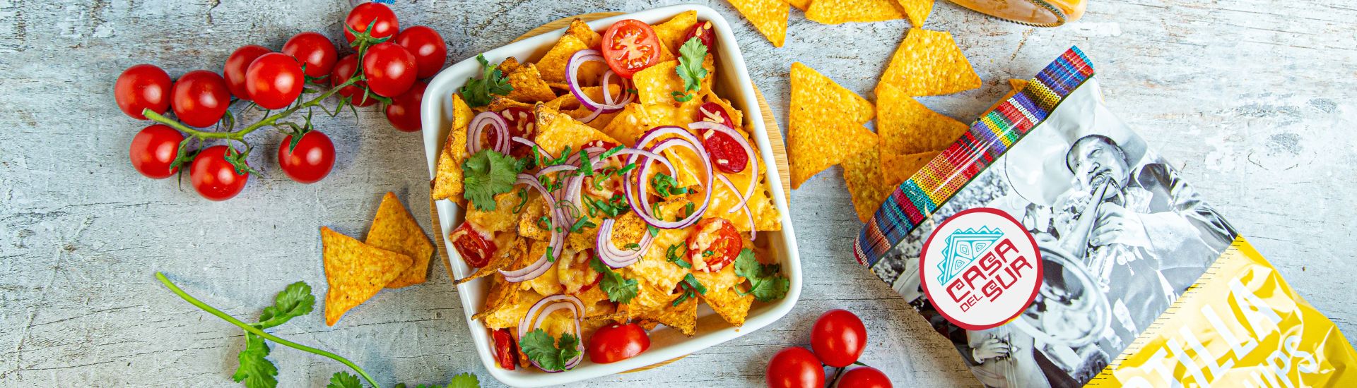 Przepis na Nachosy zapiekane z serem Casa del Sur