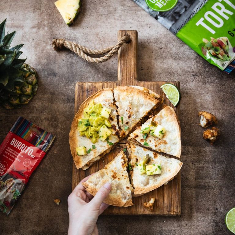 Hawajska quesadilla z&nbsp;kalafiorem