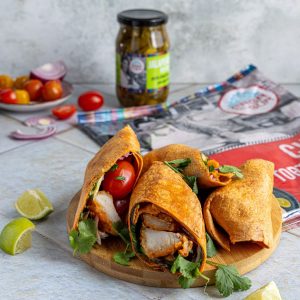 Azjatycki wrap z airfryera