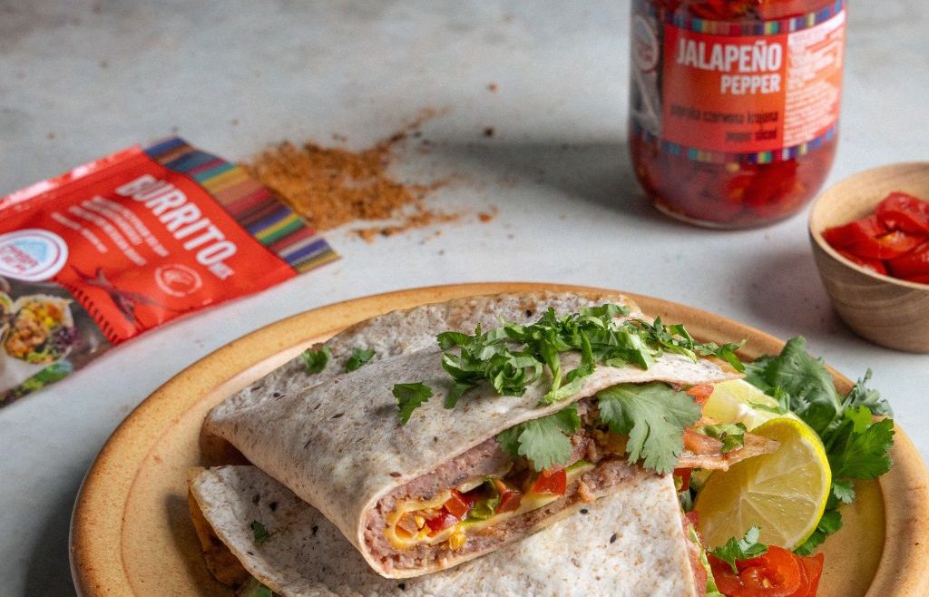 Burger burrito Casa del Sur