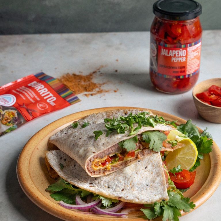 Burger burrito