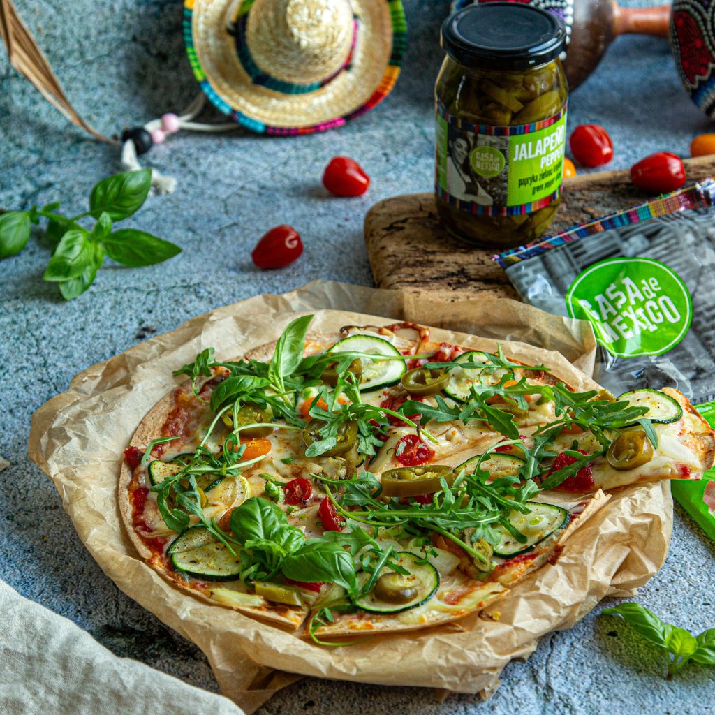 Pizza z tortilli Casa Del Sur