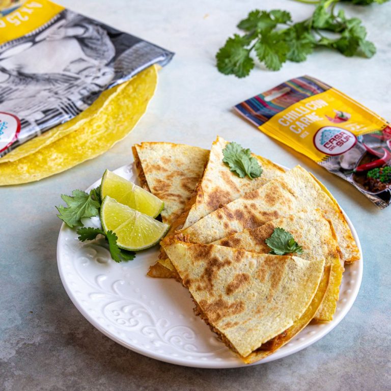 Quesadilla z&nbsp;szarpaną wołowiną