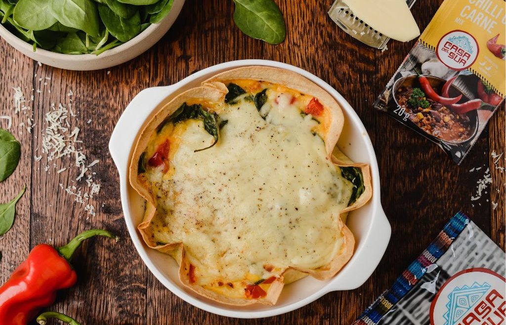 Quiche z Tortilli