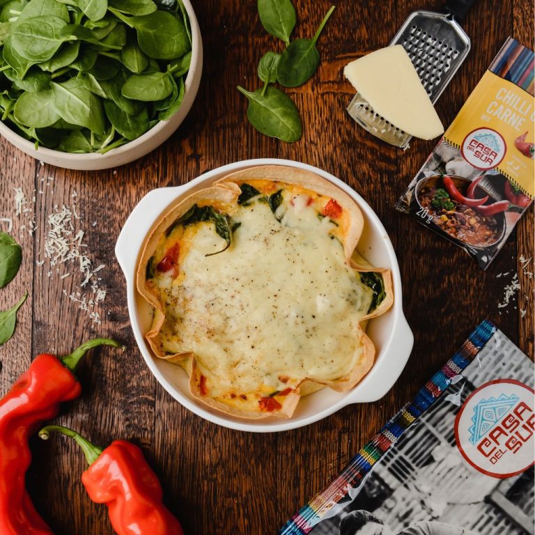 Quiche z Tortilli