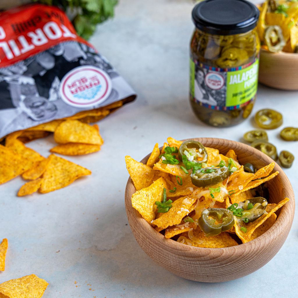 Zapiekane nachosy z serem Casa del Sur