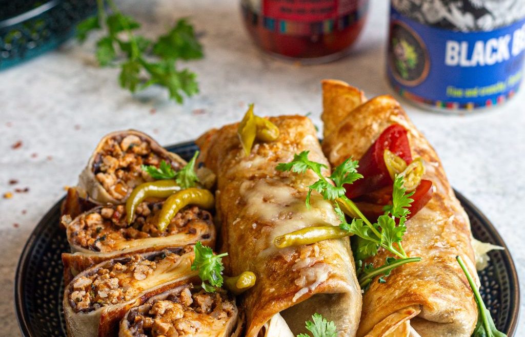 Chimichanga z mięsem mielonym Casa del Sur