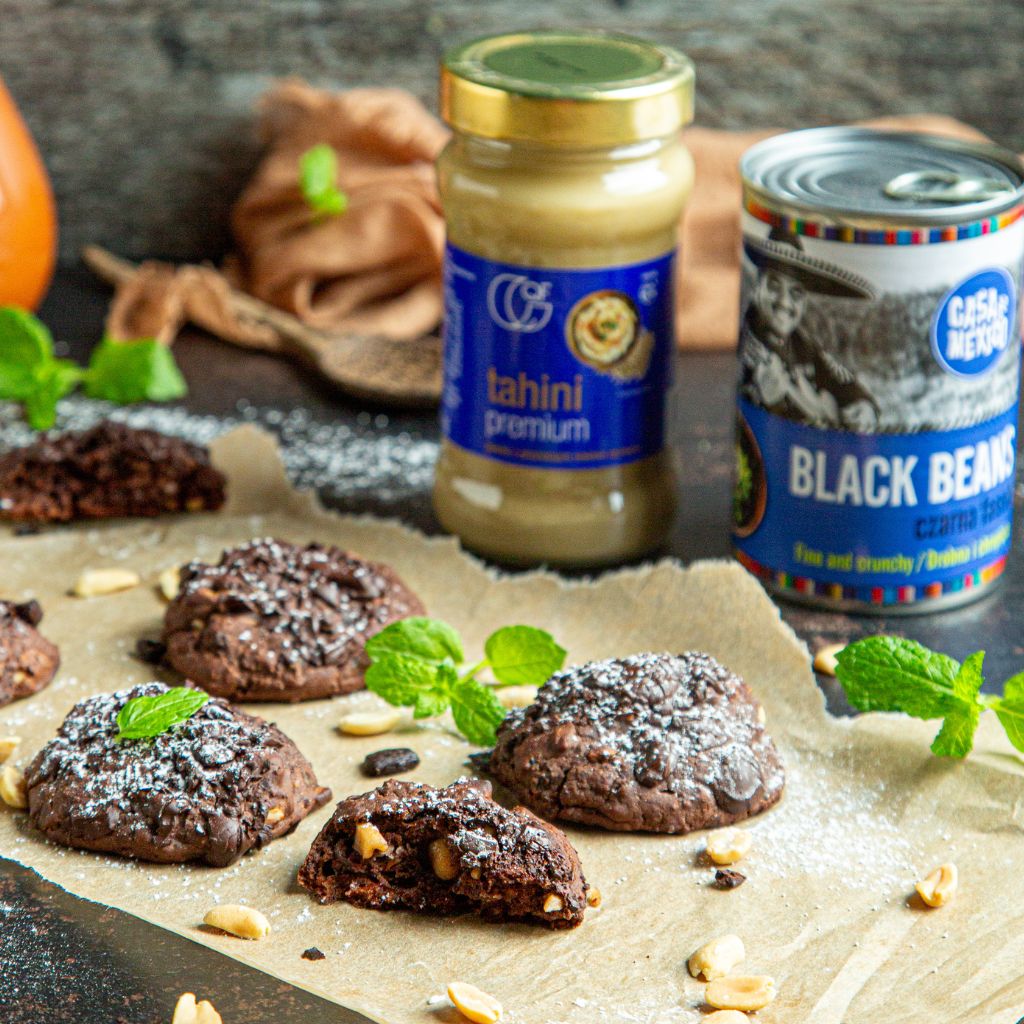 Czekoladowe ciasteczka z czarnej fasoli Casa del Sur