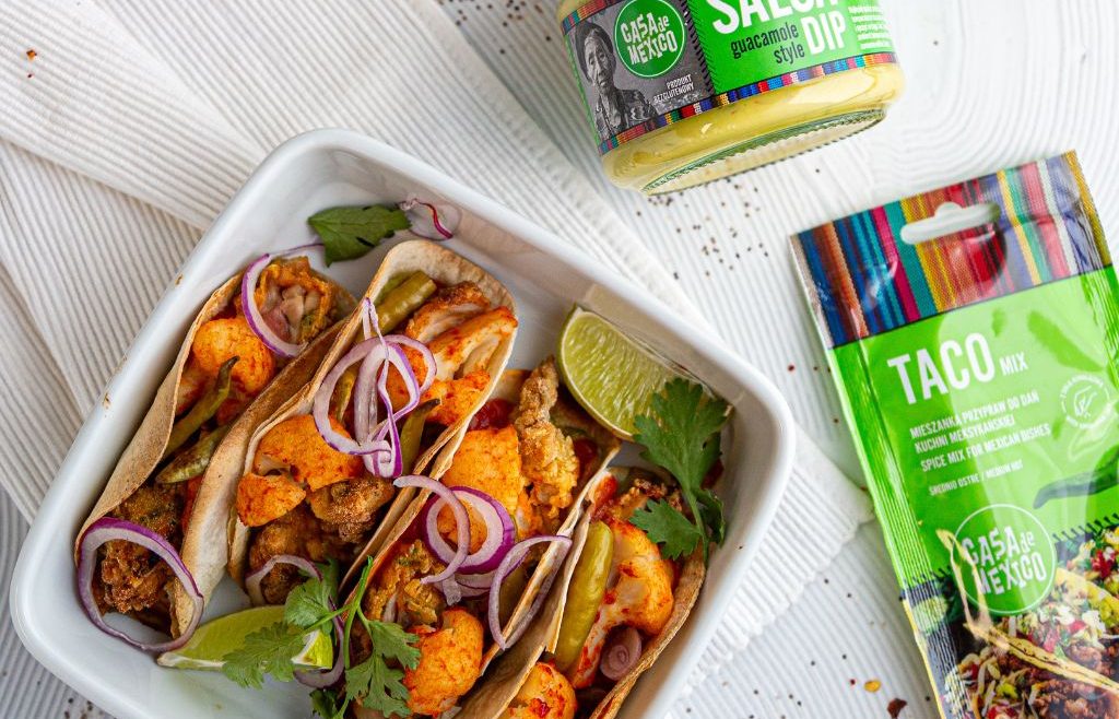 Taco z pieczonym kalafiorem Casa del Sur