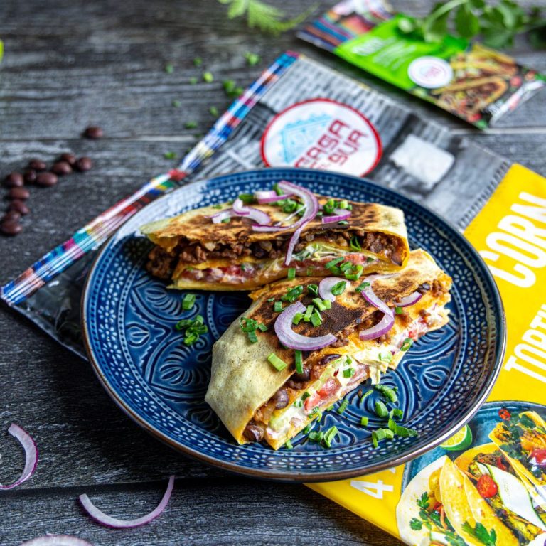 Taco wrap z&nbsp;pikantnym sosem jalapeno