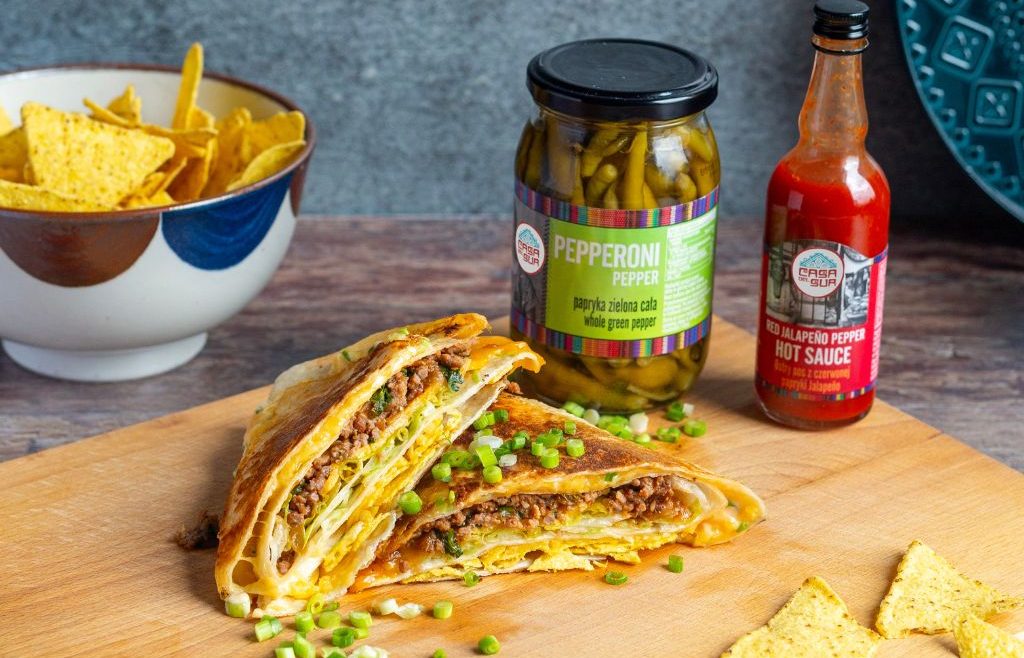 Tortilla z mięsem mielonym Casa del Sur