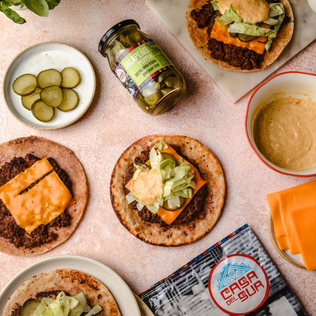 Smash Tacos à la Big Mac Casa del Sur