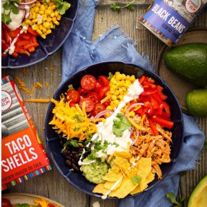 Taco bowl Casa del Sur