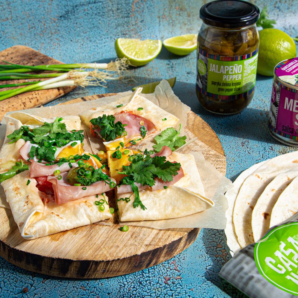 Tortilla śniadaniowa z jajkiem Casa del Sur