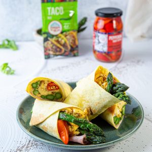 Wiosenna tortilla śniadaniowa Casa del Sur