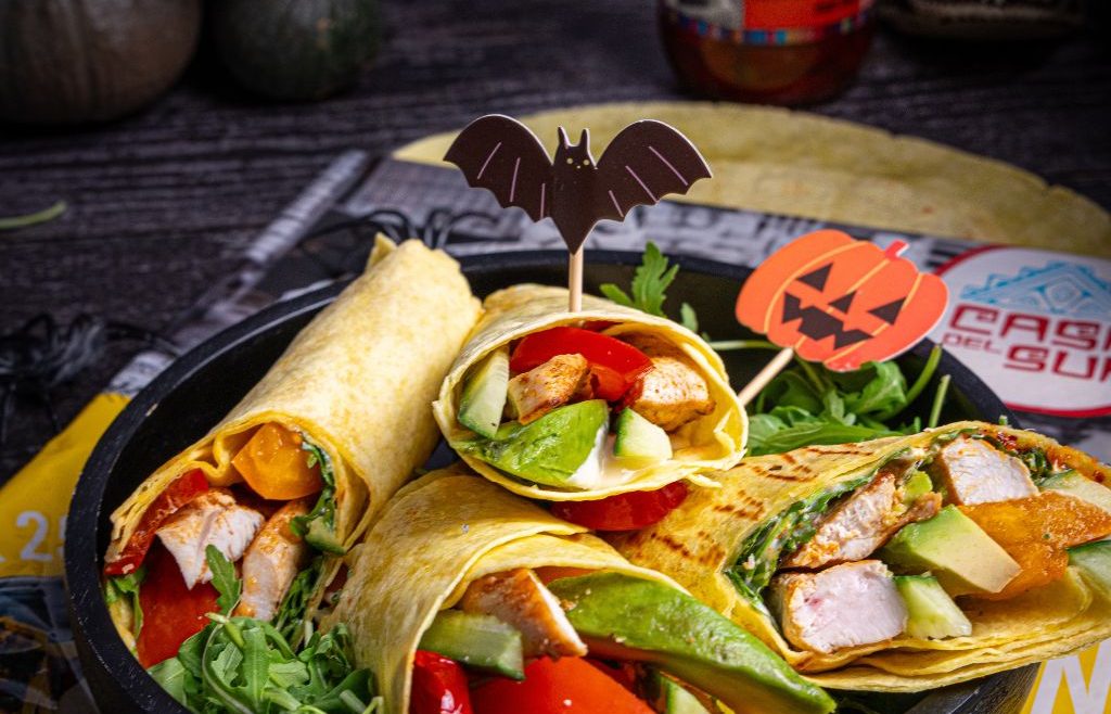 Wrapy z kurczakiem i warzywami Casa del Sur