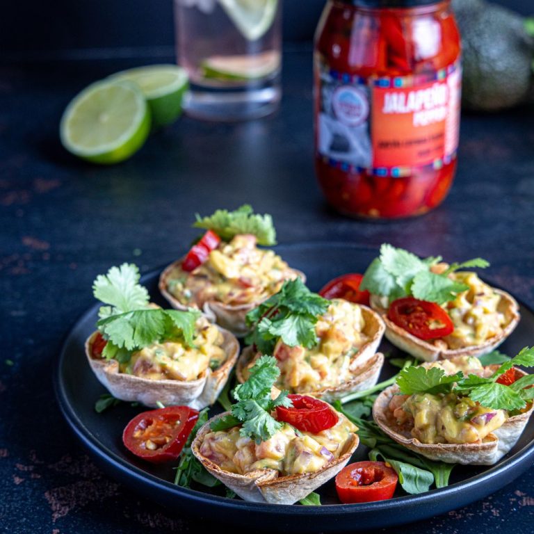 Szybkie babeczki z&nbsp;guacamole