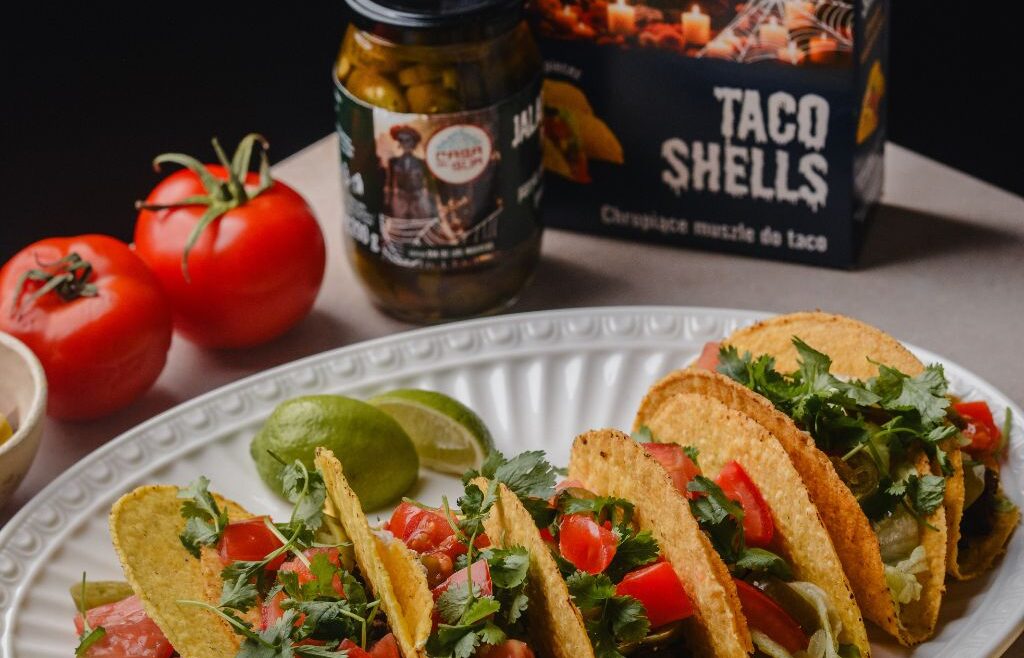Klasyczne taco shells z jalapeño i wołowiną Casa del Sur